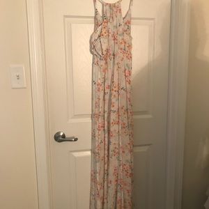 Floral summer maxi dress